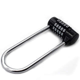 La puerta del gabinete de la viga alargada grande maneja la cerradura combinada del candado de la cerradura de la combinación, cerradura del gimnasio, candado combinado de 5 dígitos, candado de seguridad, cerradura de seguridad, armario del equipaje, guar