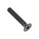 Wanyifa Titanio Ti M6x10 15 20 25 30 35 40 45 mm Tornillo hexagonal de cabeza plana avellanada, paquete de 4 tornillos (M6x35 mm, negro)