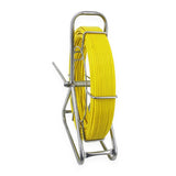 ▶ Guia jalacable de cinta de pescado de fibra de vidrio, varilla de tracción, Cable de varilla para correr, carrete de Cable, varilla para correr con jaula