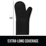 ▶ Gorilla Grip - Juego de Guantes de Horno de Silicona Antideslizante de Alta Calidad, Guantes de Horno Flexible, Resistentes al Calor, de Las charolas de Galletas