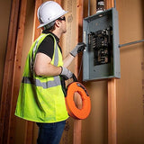 ▶ KLEIN TOOLS Guía jalacables de acero + carcasa optimizada para menor fricción | Mango de agarre firme | Guia para cable electrico|Guia jalacables|Marcado con láser para precisión KLEIN TOOLS