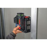 BOSCH GLL330-80CGN - Láser de nivelación y alineación de tres planos conectado, 18 V, 360º