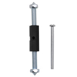 🔩 NC - Juego de 21 tornillos de casete para barra de soporte, llave para montaje en pared, caja de conexiones – 118 tipo de metal