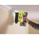 ▶ RYOBI  Clavadora inalámbrico de 18 GA modelo P320 [solo herramienta básica] Batería o cargador de 18 V no incluidos RYOBI - BRAD NAILER