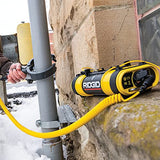 Buscador de tuberías RIDGID  Transmisor de línea, trazador de línea y localizador de línea subterránea, amarillo, pequeño