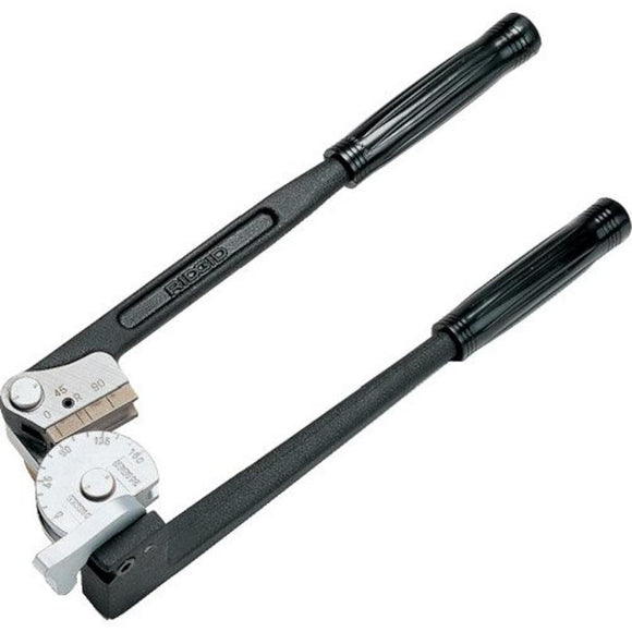 Dobladora de instrumentos, dobladora de tubos de 3/16 pulgadas para curvas de hasta 180 grados, dobladora de tuberías, negro/plata, pequeño RIDGID