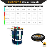 KwikSafety - Charlotte, NC - Chaleco de seguridad SHERIFF & SPECIALIST [Bolsillos multiusos y cinta de espina de pez] probado por ANSI OSHA, Azul | Clase 2 | Hombre, Medium