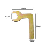 🔩 NC - Juego de 21 tornillos de casete para barra de soporte, llave para montaje en pared, caja de conexiones – 118 tipo de metal