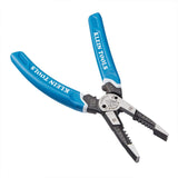 Klein Tools - Pelacables/cortador/crimpadora herramienta para cortar, pelar, prensar, torcer (8-18 AWG sólido, 10-20 AWG trenzado)