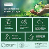 ▶ Anteojos de seguridad, con revestimiento antirreflejo, lentes transparentes, marco negro, unisex para hombres y mujeres (cantidad 12) KleenGuard™ V30 Maverick™ -