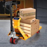 Transpaleta, Transpaleta de 3000 kg, Carretilla elevadora, transpaleta Ajustable, transportador de Carga, báscula Manual, transpaleta Manual con báscula, camión de Transporte de palés