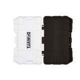 ▶ DEWALT Caja de herramientas organizador, 1 compartimento, cierre de clip, Negro -