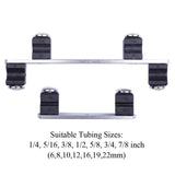 Doblador de tubos de refrigeración con carraca, herramienta de mano de 1/4 a 7/8 pulgadas, cabezal de repuesto de aleación de aluminio