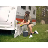 ▶ RYOBI  - Cepillo giratorio ONE de 18 voltios con batería, 15 cm y 210 RPM, modelo R18CPS-0, incluye solo el cuerpo