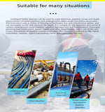 ▶ Buscador de tuberías y cables subterráneos Rastreamiento Inteligente de Cables Con Precisión de Profundidad de 20m ± 5% a -10% Capacidad Anti-Interferencia