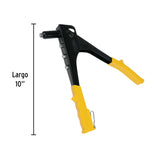 ▶ PRETUL Remachadora Profesional Remachadora 10" con remaches, Pretul