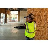 BOSCH GLM400C Blaze Medida láser conectada al aire última intervensión con visor, incluye 3 baterías AA, correa de mano y bolsa