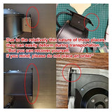 ▶ Ventilador industrial Nuevo soplador eléctrico de escape de polvo pequeño de 140 W, modelo inflable, soplador centrífugo, soplador de aire 150FLJ17 Soplador potente industrial(380V,Plug)