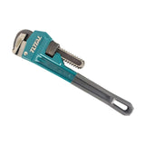 ▶ Llave Stilson TOTAL de 12”, Para apretar, aflojar o ajustar piezas grandes, Elaborada en acero al carbono, Cuerpo de hierro, Mango de fácil agarre, Acabado negro y pulido.