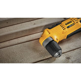 ▶ DEWALT Taladro atornillador en ángulo recto (sólo herramienta) 20V MAX* 3/8 pulgada DEWALT