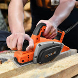 Cepilladora Eléctrica de Madera ,Herramienta Manual de 18000 RPM para Chaflán y Acabado en DIY Cepilladora Eléctrica Compacta y Eficiente para Trabajos en Madera