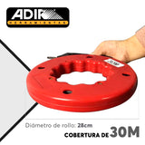 ▶ ADIR  Guía jalacable de Acero para Conductor 30M para Electricistas e Instaladores de Telecomunicaciones ADIR 1489