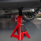 BIG RED  Torin - Soportes para Gatos de Acero (Compatible con: SUV y Camiones de Altura extendida): 3 toneladas (6 Libras) de Capacidad, Rojo, 1 par