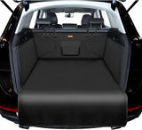 ▶ Protector de cajuela de auto, antideslizante, impermeable, para asiento trasero de perro, duradera, lavable, universal, para auto, camión, SUV (negro)