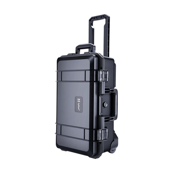 ▶ MALETIN CON RUEDAS Estuche/Case Impermeable con Espuma y Ruedas, Tamaño Interior 51.6x28.8x18.5cm, Adecuado para Equipos electrónicos y más