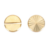 🔩 Remaches de Encuadernación, Juego de Remaches de Tornillo de Cabeza Plana Multiusos 50 Juegos Acabado Brillante Uso Conveniente para Manualidades de Cuero Proyectos de Bricolaje