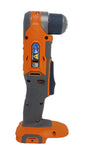 Subcompacto sin escobillas inalámbrico 3/8 pulgadas. Taladro de ángulo recto (solo herramienta) RIDGID 18 V