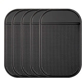 ▶ Tapetes Alfombrilla Antideslizante para salpicadero de Coche, Paquete de 5 Almohadillas para Orejas Antideslizantes para Detector de Radar, teléfono Celular, Llaves, Vidrio, Espejos, Metal, GPS