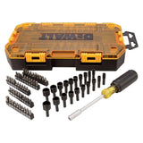 DeWalt - Juego de destornilladores de tuerca y puntas (70 unidades, 1/4 pulgadas, 0.64 cm