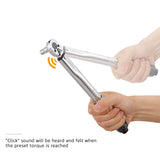 Amazon Basics - Llave dinamométrica de 1/4 pulgadas, 35-200 pulgadas, lb, 3.95-22.5 Nm