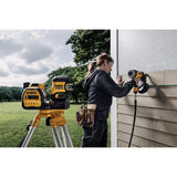 DEWALT - Kit de nivel láser de 20 V/12 V, láser de línea cruzada y láser de 2 puntos, verde (DCLE34220G)