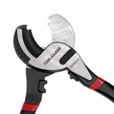 ▶ Cortador De Cables De 10 Pulgadas, Corte De Cables De Servicio Pesado, Cortador De Alto Apalancamiento Para Aluminio, Cobre, Alambre, Cable De Comunicación, Con Función De Prensado Y Corte D
