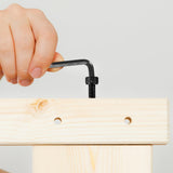 🔩 Juego de 1680 tornillos y tuercas hexagonales métricos M2 M3 M4 M5, tornillos y arandelas de cabeza hexagonal, tornillos y tuercas y arandelas, juego de tornillos de máquina negros