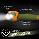 Energizer - Faros LED PRO (paquete de 2), IPX4 resistentes al agua, luz de cabeza de alto rendimiento para exteriores, camping, correr, tormenta, luz LED de supervivencia para emergencias (baterías