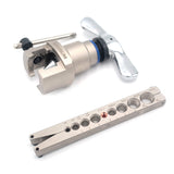 ▶ Herramientas de abocinamiento de línea de freno, expansor de tubería HVAC, reparación de cono excéntrico para tubo de cobre de latón de 45 grados (herramienta de abocinamiento de