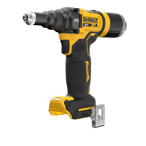 ▶ DEWALT - Remachadora Profesional inalámbrica MAX XR de 20 V, 3/16 pulgadas, solo herramienta desnuda (DCF403B)