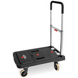 Plataforma de carga manual de 4 ruedas con 300lb (150kg) de capacidad. Magna Cart Flatform