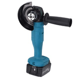 ▶ Amoladora angular inalámbrica Angular, Potente Amoladora Inalámbrica de Motor sin Escobillas de 10000 RPM con Mango Antideslizante, Herramienta de Amoladora Angular para Muela Abrasiva
