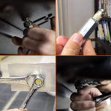 🔩 LOKMAN - (Kit de tuercas de remache 1): tuerca de remache, 175 piezas, kit de tuercas de remache métricas de acero al carbono, tuercas de inserción roscadas de cabeza plana.