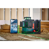 BOSCH GLL330-80CGN - Láser de nivelación y alineación de tres planos conectado, 18 V, 360º