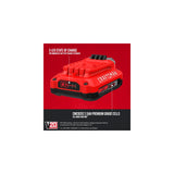 ▶ CRAFTSMAN Starter Kit de 2 Baterias de Ion Litio 20V 2.0 Ah y Cargador