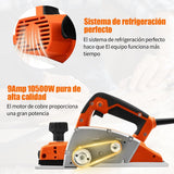 Cepilladora Eléctrica de Madera ,Herramienta Manual de 18000 RPM para Chaflán y Acabado en DIY Cepilladora Eléctrica Compacta y Eficiente para Trabajos en Madera