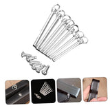 🔩 Levemolo 7Juegos Kit de Reparación de Remaches y Tuercas para Ejes de Ventiladores de Mano Plegables de Sujetadores de Eje Sólido para Abanicos Manuales y Accesorios de Ventilador