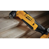 ▶ DEWALT Taladro atornillador en ángulo recto (sólo herramienta) 20V MAX* 3/8 pulgada DEWALT