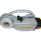 ▶ Roscador de tubos PRO MAX 1/2" - 2 pulgadas. Enhebrador de tubería de alimentación de mano para RIDGID 11-R NPT cabezales de rosca de tubería con estuche de transporte