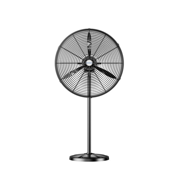 Ventilador Industrial De Pedestal, Abanico de uso rudo Versátil y funcional, Circulador de Aire 3 velocidades Poderoso flujo de aire,Ventilador de pie Abanico industrial (26 Pulgadas)